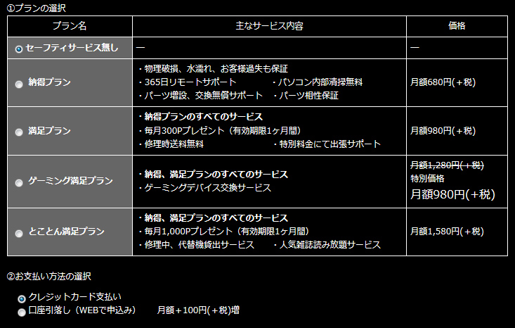 セーフティサービス