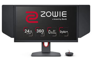 BenQ ZOWIE 360Hz対応ゲーミングモニターが発売！独自のDyAc+技術で滑らかな映像表示