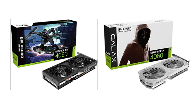 玄人志向が白と黒のRTX4060搭載グラボを発売!GALAKURO GAMING 玄人志向が白と黒のRTX4060搭載グラボを発売!GALAKURO GAMING